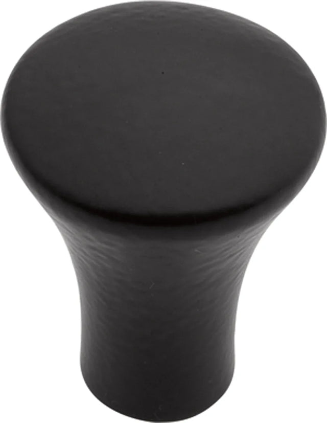 Metropolis Collection Knob 1'' Diameter Matte Black Finish PA0213-MB