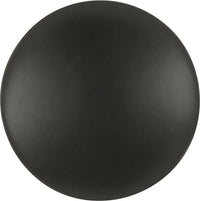 Metropolis Collection Knob 1'' Diameter Matte Black Finish PA0213-MB