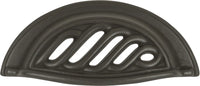 Charleston Blacksmith Collection Cup Pull 3'' cc Black Iron Finish PA1322-BI