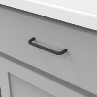 Wire Pulls Collection Pull 4'' cc Satin Nickel Finish PW555-SN