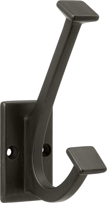 Skylight Collection Coat & Hat Hook 4-7/8'' Long Vintage Bronze Finish S077192-VB
