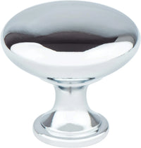 Advantage Knobs Polished Chrome Round Knob 0911-126-P