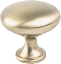 Traditional Advantage One Champagne Round Knob 0912-10CZ-P