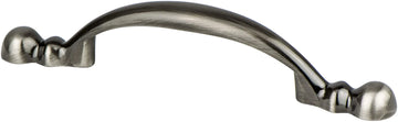 Advantage Plus Two 3'' CC Brushed Black Nickel Rounded End Pull 0922-1BBN-P