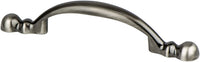 Advantage Plus Two 3'' CC Brushed Black Nickel Rounded End Pull 0922-1BBN-P