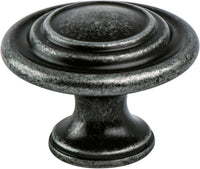 Advantage Two Antique Pewter Tiered Knob 0933-1AP-P