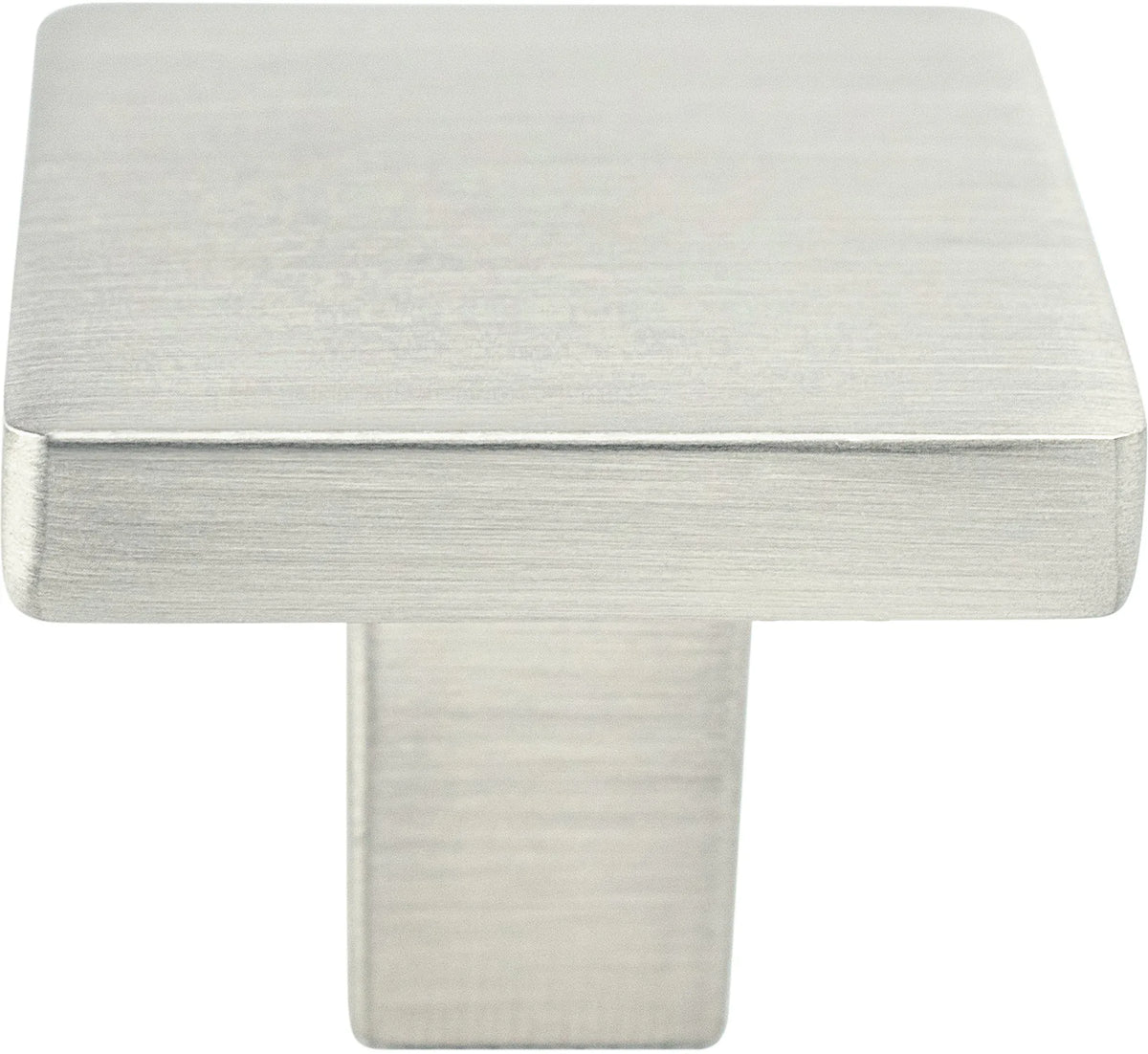 Contemporary Advantage One Brushed Nickel Square Knob 0949-1BPN-P