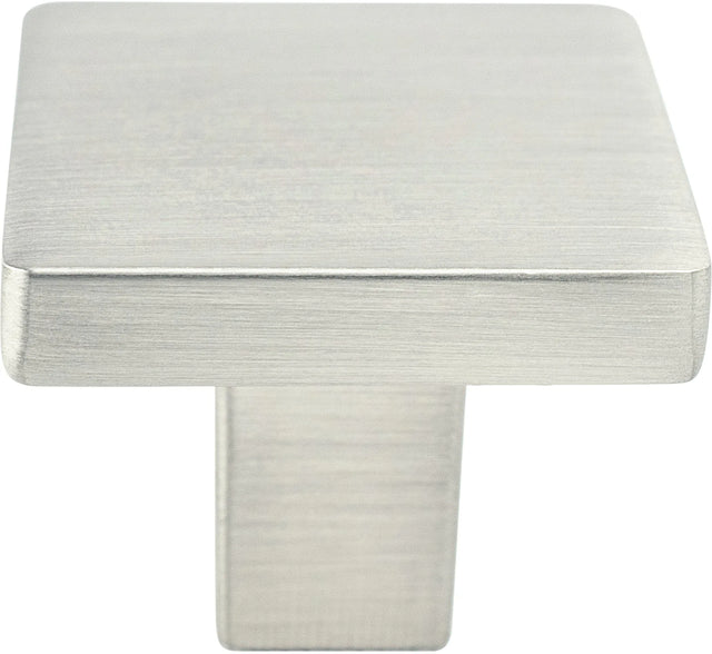 Contemporary Advantage One Brushed Nickel Square Knob 0949-1BPN-P