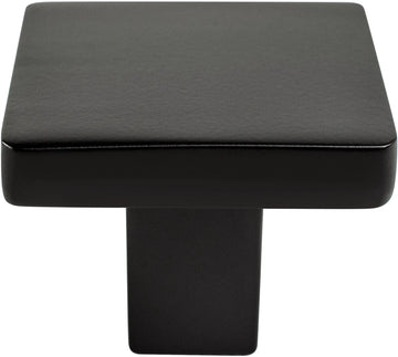 Contemporary Advantage One Matte Black Square Knob 0951-1055-P