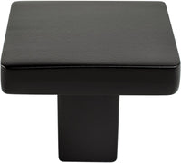 Contemporary Advantage One Matte Black Square Knob 0951-1055-P