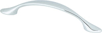 Transitional Advantage Three 96mm CC Polished Chrome Rounded End Pull 0991-126-P