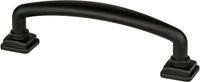 Tailored Traditional 96mm CC Matte Black Pull 1281-1055-P