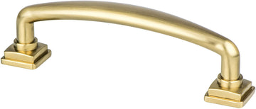 Tailored Traditional 96mm CC Modern Brushed Gold Pull 1282-1MDB-P