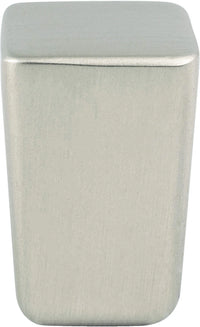 Mini Brushed Nickel Small Square Knob 1333-1BPN-C