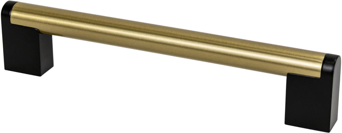 Studio Remix 160mm CC Modern Brushed Gold and Matte Black Pull 2191-9MDB55-P