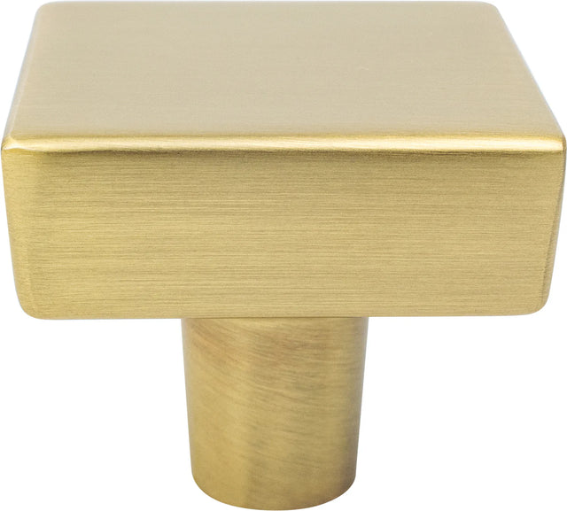 Brookridge Modern Brushed Gold Square Knob 2649-1MDB-P
