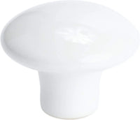 Concord White Ceramic Knob 2880-539-P