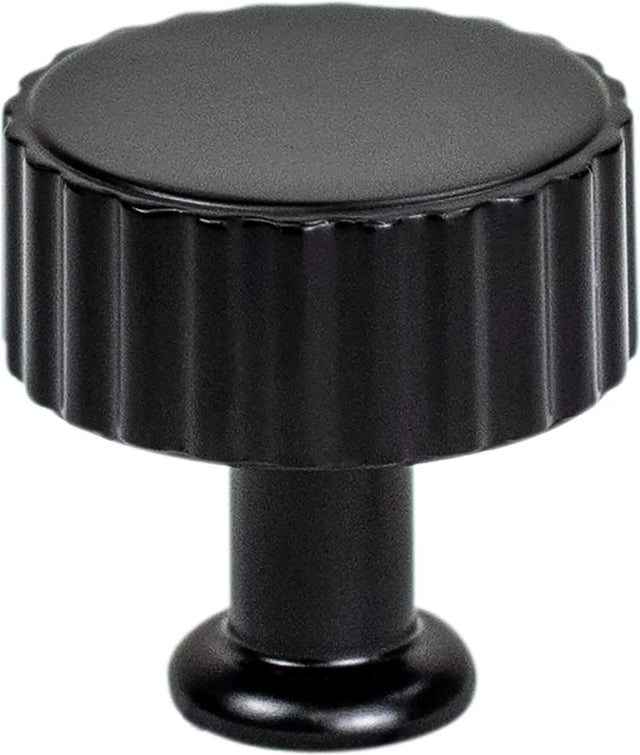 Cannelee Matte Black Knob 2883-1055-P