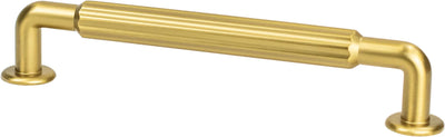 Cannelee 160mm CC Modern Brushed Gold Pull 2893-1MDB-P