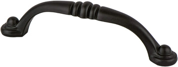 Euro Traditions 96mm CC Matte Black Pull 2937-155-P