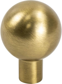 Berenson Knobs Modern Brushed Gold Ball Knob 3028-1MDB-P
