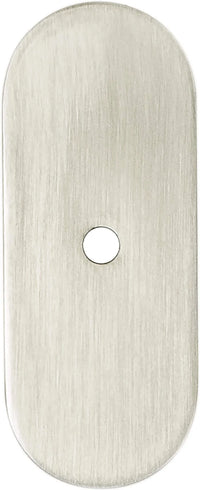 Galloway Brushed Nickel Round Backplate 3093-1BPN-B