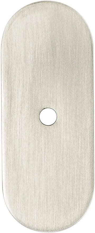 Galloway Brushed Nickel Round Backplate 3093-1BPN-B