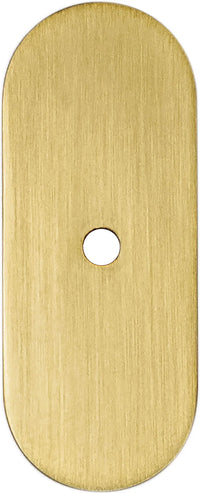 Galloway Modern Brushed Gold Round Backplate 3098-1MDB-B