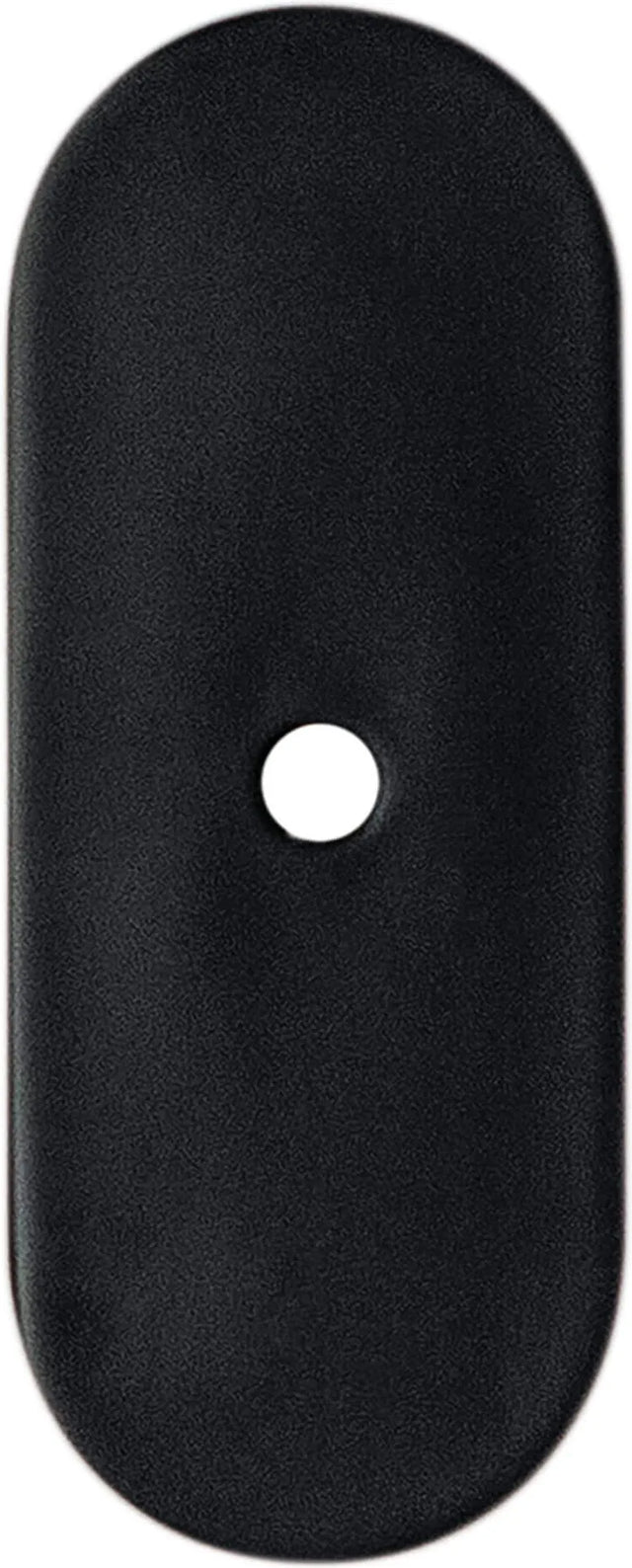 Galloway Matte Black Round Backplate 3103-1055-B