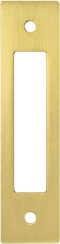 Statler 96mm CC Modern Brushed Gold Cutout Backplate 3109-1MDB-B