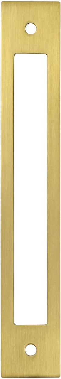 Statler 160mm CC Modern Brushed Gold Cutout Backplate 3111-1MDB-B