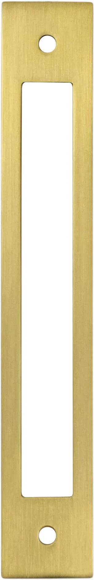 Statler 160mm CC Modern Brushed Gold Cutout Backplate 3111-1MDB-B