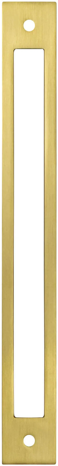 Statler 224mm CC Modern Brushed Gold Cutout Backplate 3112-1MDB-B