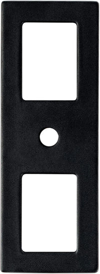 Statler Matte Black Cutout Backplate 3118-1055-B