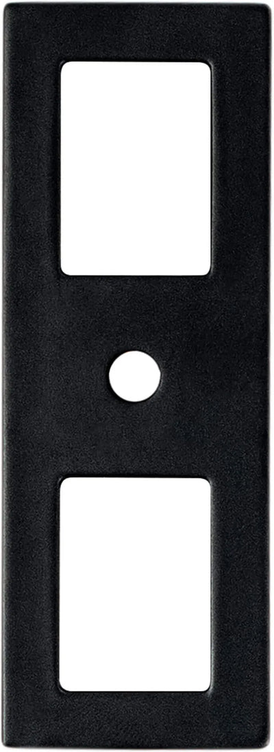 Statler Matte Black Cutout Backplate 3118-1055-B