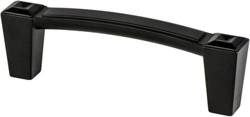 Connections 3'' CC Matte Black Pull 4002-1055-P