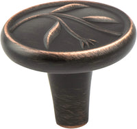 Art Nouveau Verona Bronze Knob 4017-10VB-P