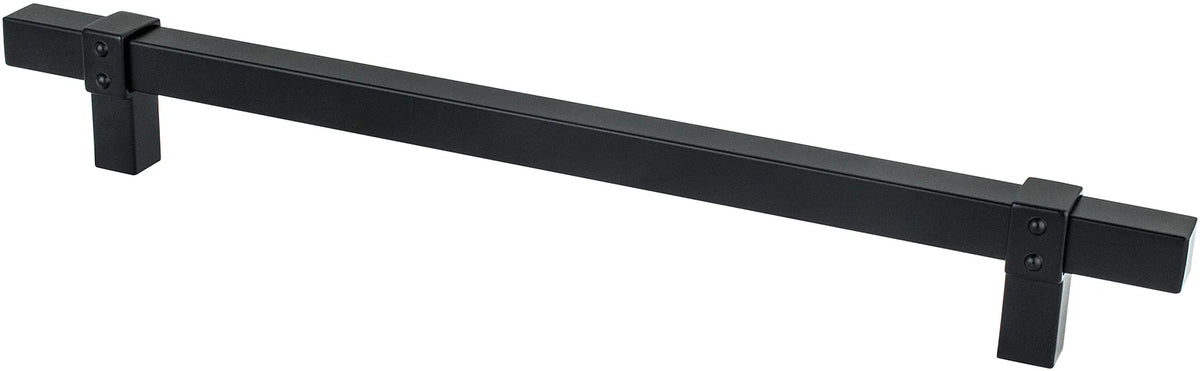 Rivet Rebel 224mm CC Matte Black Pull 5094-4055-P