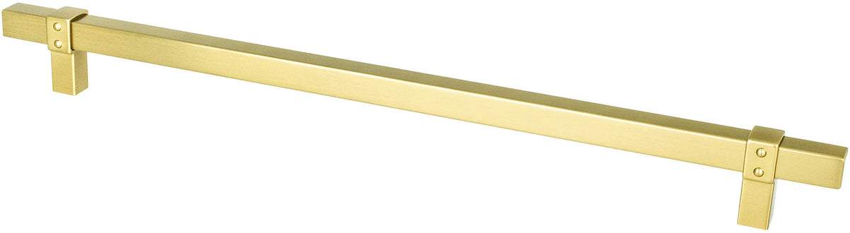 Rivet Rebel 12'' CC Modern Brushed Gold Appliance Pull 5107-4MDB-P