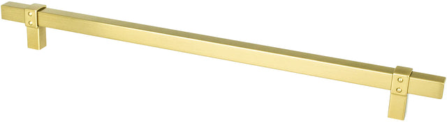 Rivet Rebel 12'' CC Modern Brushed Gold Appliance Pull 5107-4MDB-P