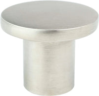 Disc Brushed Nickel Small Knob 6079-1BPN-C
