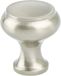 Forte Small Brushed Nickel Knob 8285-1BPN-P