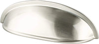 Folklore 3in. CC Brushed Nickel Cup Pull 8340-1BPN-P
