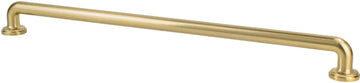 Folklore 18in. Modern Brushed Gold Appliance Pull 8343-1MDB-P