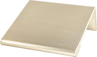 Contemporary Advantage Two 25.4mm CC Champagne Edge Pull 8997-40CZ-P
