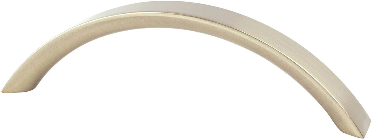 Contemporary Advantage Four 96mm CC Champagne Flat Arch Pull 9124-10CZ-P