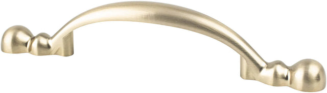 Traditional Advantage Four 3'' CC Champagne Rounded End Pull 9135-10CZ-P