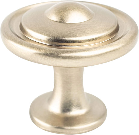 Traditional Advantage Three Champagne Button Knob 9169-10CZ-P