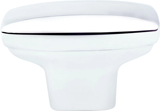 Transitional Advantage One Polished Chrome Rounded Rectangle Knob 9182-1026-P