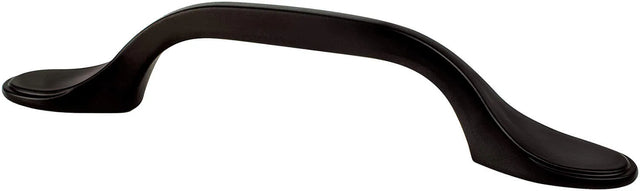 Traditional Advantage One 3'' CC Matte Black Rounded End Pull 9196-1055-P